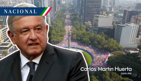 AMLO minimiza marcha en defensa del INE, “no participó mucha gente”