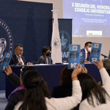Consejo Universitario aprobó el Primer Informe de Labores de Cedillo Ramírez y calendario 2023