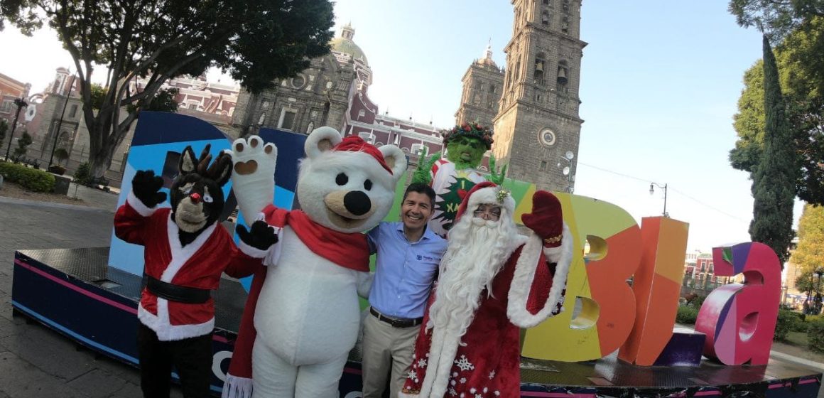 Llega la Navidad a Puebla capital; conoce las actividades