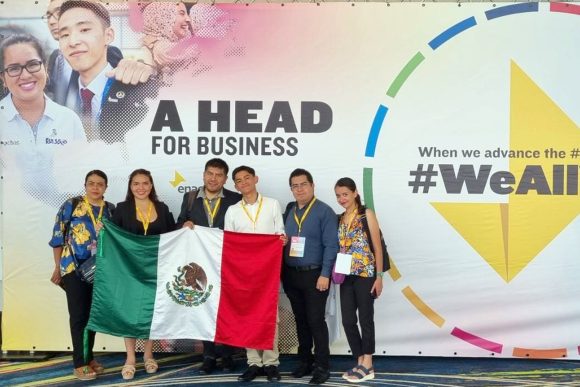 B Cplantae Ganan emprendedores BUAP la competencia internacional 1 Race 4 Oceans en la Enactus World Cup 2022