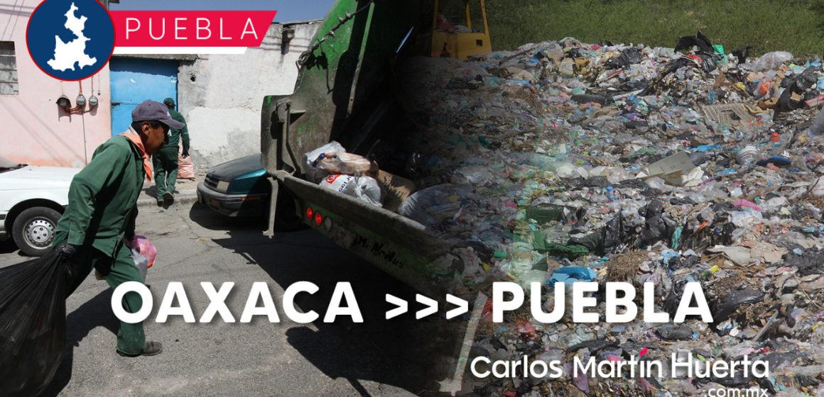 Puebla suspendió traslado de basura de Oaxaca y sancionó relleno sanitario