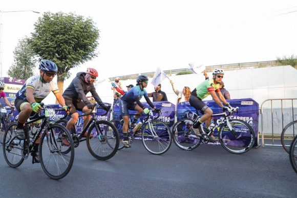 Se llevó a cabo la carrera ciclista San Andrés Cholula 2022