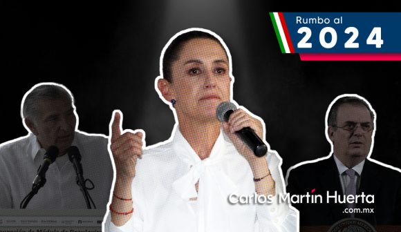 Sheinbaum resiste como puntera y favorita en la carrera por la presidencia