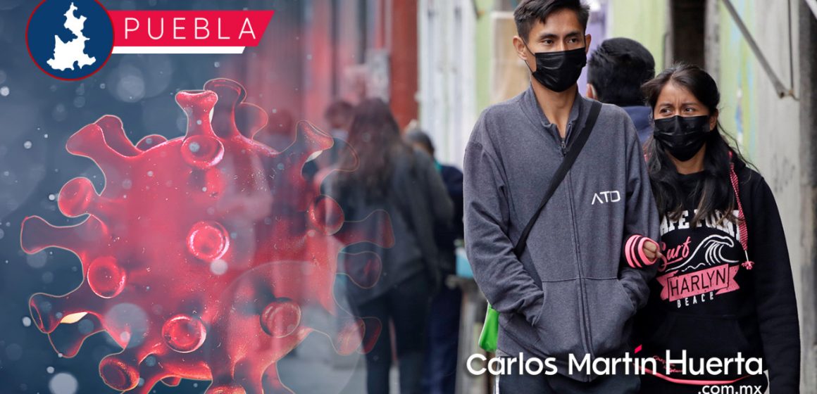 Puebla registra 517 nuevos casos de SARS-CoV-2: Salud