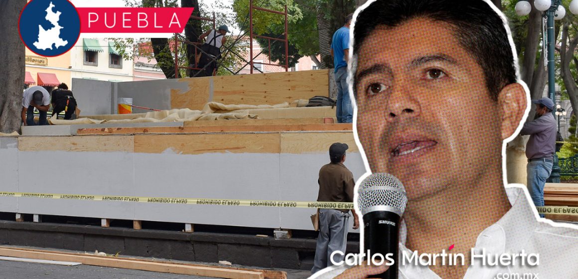 Habrá permiso para instalar templete para marcha de la 4T, confirma Eduardo Rivera