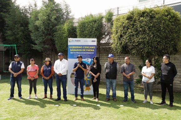 Faena San Andrés (1) Lleva Ayuntamiento de San Andrés Cholula sábados de faena a la colonia Emiliano Zapata
