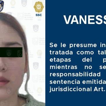 Vinculan a proceso a Vanessa “N” por el delito de feminicidio de Ariadna Fernanda