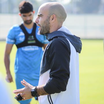 El Club Puebla reportó a los entrenamientos con la ausencia de Israel Reyes