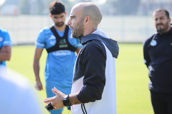 El Club Puebla reportó a los entrenamientos con la ausencia de Israel Reyes