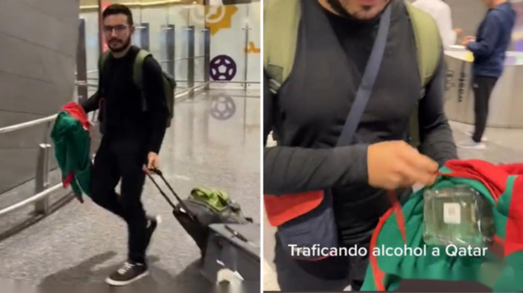 ¿Detuvieron al mexicano por introducir alcohol al aeropuerto?