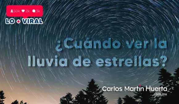 Prepárate para la lluvia de estrellas líridas