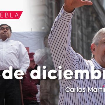 Barbosa reprograma marcha en Puebla para apoyar a AMLO el 27 de noviembre