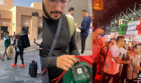 NUEVOS VIDEOS de Aficionados mexicanos en Qatar que conquistan internet