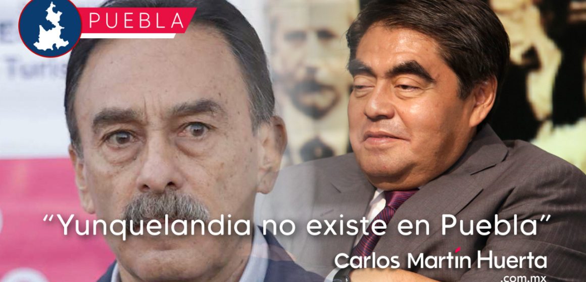 “Yunquelandia no existe en Puebla”, dijo Barbosa a Cruz Lepe