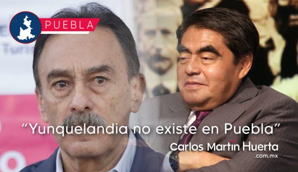 “Yunquelandia no existe en Puebla”, dijo Barbosa a Cruz Lepe