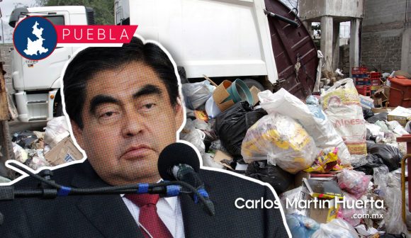 Miguel Barbosa - basura Oaxaca Barbosa pide investigar si Oaxaca deposita su basura en Puebla