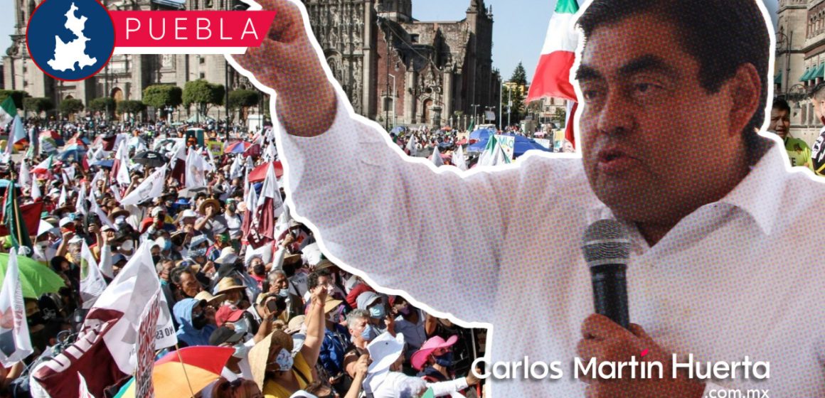 Barbosa reitera su asistencia a la marcha encabezada por AMLO