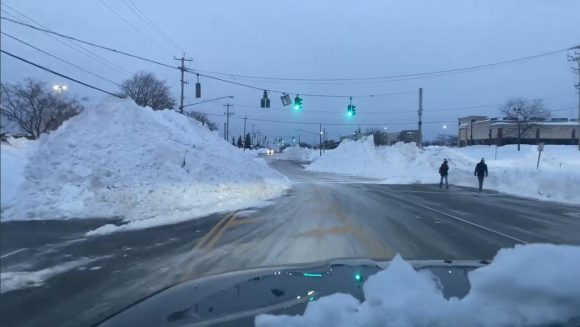 Nueva York registra tormenta de nieve histórica