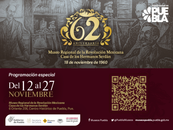 POSTAL_GRAL_HERMANOS_SERDÁN_WEBG Conmemorará Cultura 62 aniversario del Museo Regional de la Revolución Mexicana
