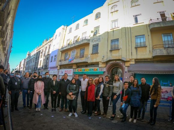 Pintura fachadas Centro (1) Pintarán 500 fachadas del Centro Histórico