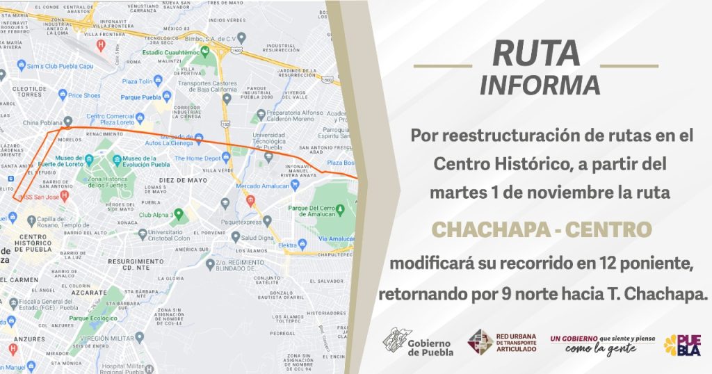RUTA Chachapa Centro