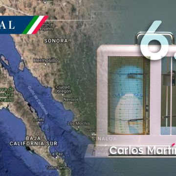 Sismo magnitud 6.3 se registró en Baja California Sur