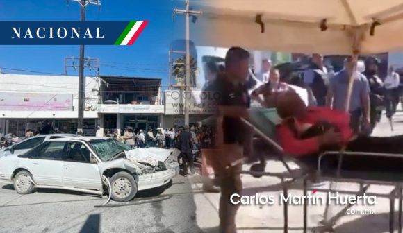 (VIDEO) Atropellan a adultos mayores que cobraban su pensión en Tamaulipas