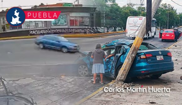 Portada Jetta accidente Bulevar Atlixco CMH Revelan video del accidente del Jetta en Bulevar Atlixco