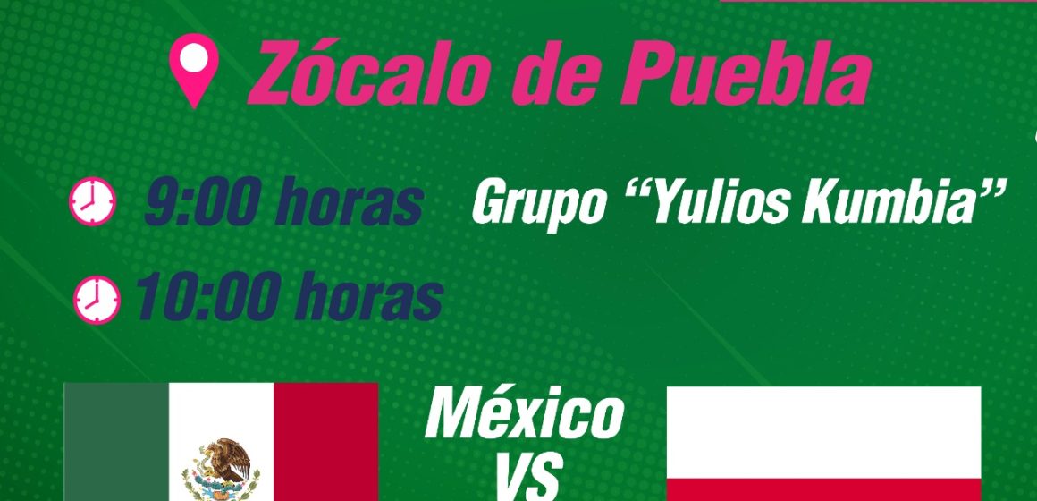 ¿Dónde ver el partido de la Selección Mexicana en Puebla?