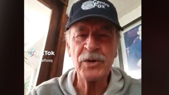 Abre Vicente Fox su cuenta en TikTok para invitar a la marcha en defensa del INE