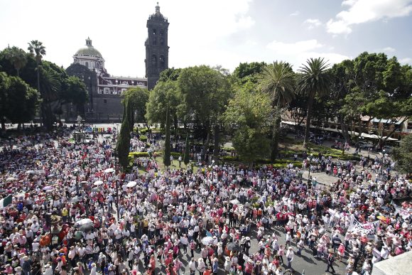 “Las instituciones independientes son una piedra angular de la democracia”: opina EU sobre marcha a favor del INE