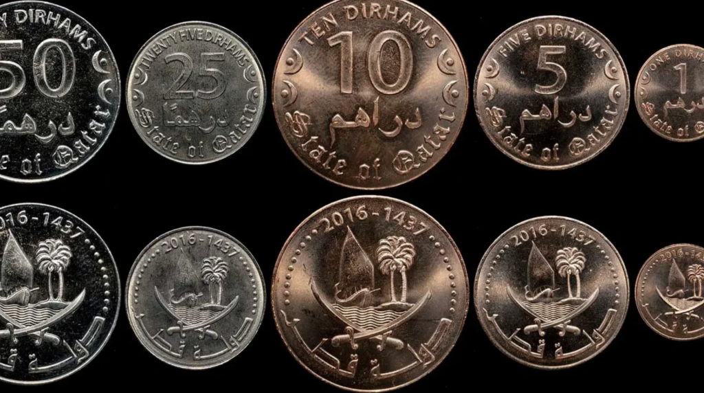 monedas Qatar 1