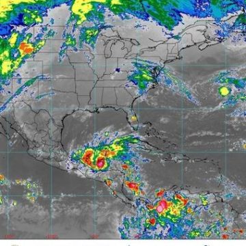 Lisa ocasionará lluvias intensas en Campeche, Chiapas, Quintana Roo, Tabasco y  Veracruz