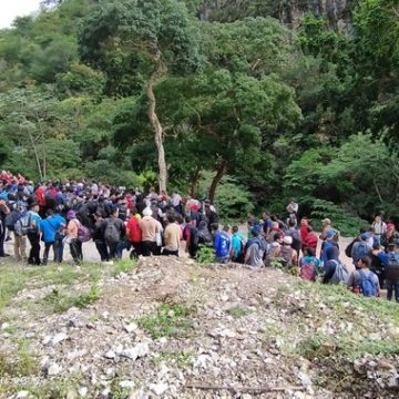 INM rescata a 368 personas abandonadas en campamento clandestino en Chiapas