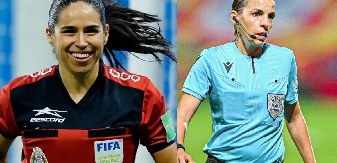 Stéphanie Frappart, primera mujer en arbitrar en un Mundial de fútbol masculino; Karen Díaz será asistente