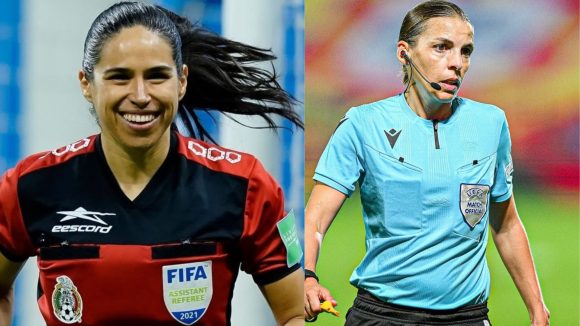 Stéphanie Frappart, primera mujer en arbitrar en un Mundial de fútbol masculino; Karen Díaz será asistente