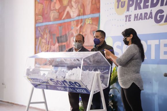 Realiza Ayuntamiento de San Andrés Cholula Sorteo Predial 2022
