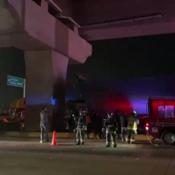 Accidente en la México-Puebla deja dos personas muertas