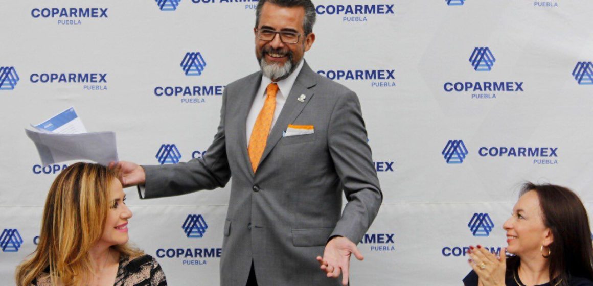 Coparmex ofreció diálogo a Sergio Salomón Céspedes Peregrina