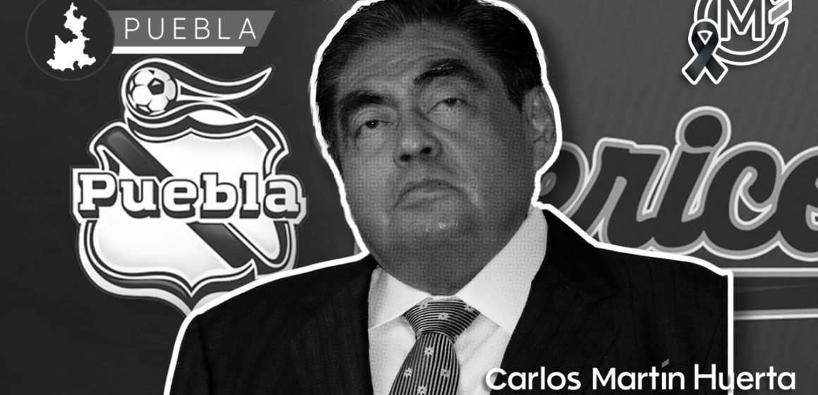 Equipos profesionales de Puebla lamentan muerte del gobernador Miguel Barbosa Huerta