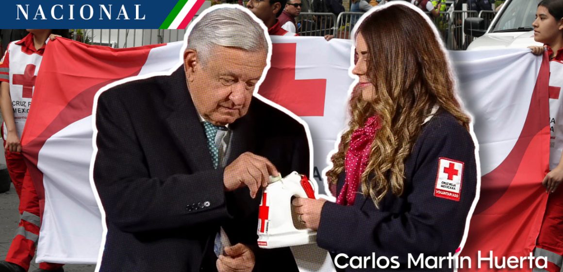 AMLO llama a los mexicanos a donar en la Colecta Nacional de Cruz Roja