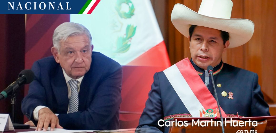 Formaliza Pedro Castillo solicitud de asilo a México