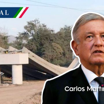 “Se quebró a la mitad”, puente El Quelite en Sinaloa se iniciará de nuevo: AMLO