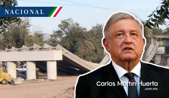 AMLO - puente El Quelite Sinaloa “Se quebró a la mitad”, puente El Quelite en Sinaloa se iniciará de nuevo: AMLO