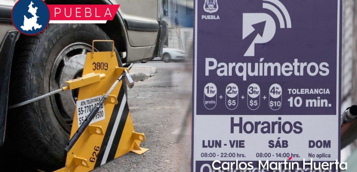 Analiza Ayuntamiento de Puebla implementar “arañas” en parquímetros