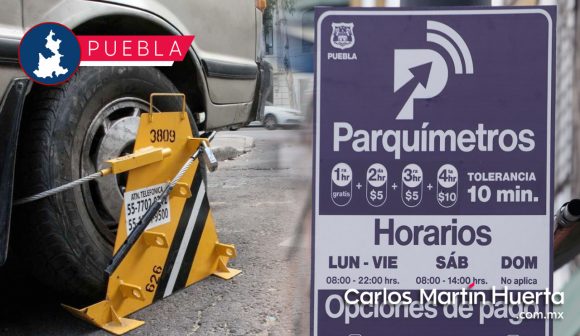Arañas - Parquímetros Analiza Ayuntamiento de Puebla implementar “arañas” en parquímetros