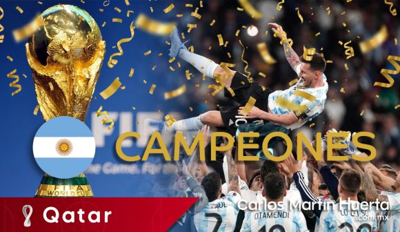 Argentina es campeón del Mundial de Qatar