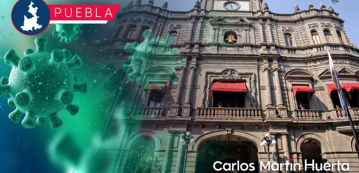 Reportan 10 contagios por Covid-19 en el Ayuntamiento de Puebla