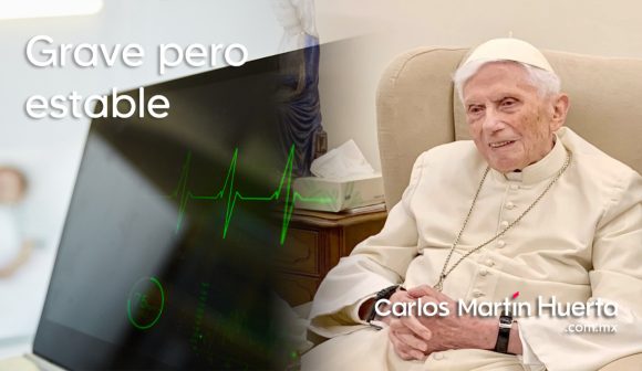 Reportan que el papa emérito Benedicto XVI sigue “grave pero estable”
