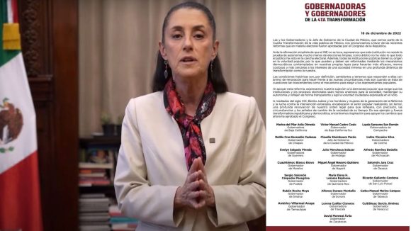 Diseño sin título (21) Gobernadores de la 4T expresan su respaldo al plan B electoral